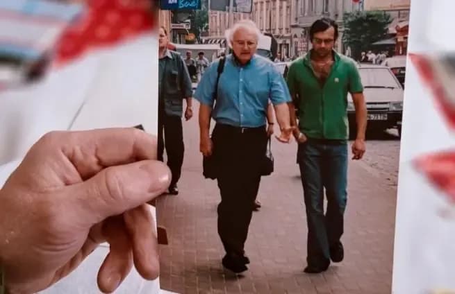 Святослав Вакарчук з батьком Іваном Вакарчуком / Фото зі сторінки музиканта