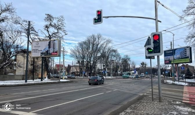 На перехресті Липинського – Замарстинівська у Львові змінили організацію руху. Що змінилось для водіїв