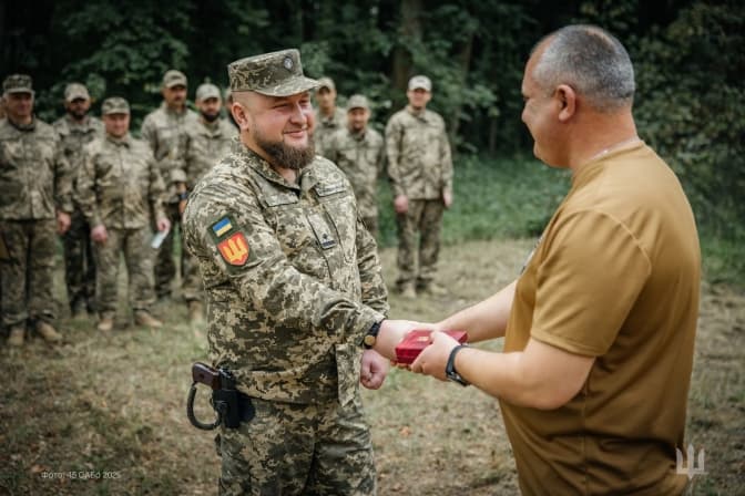 Воїнів бригади зі Львівщини нагородили державними відзнаками (фото)
