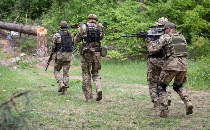 В Києві проводять військові навчання