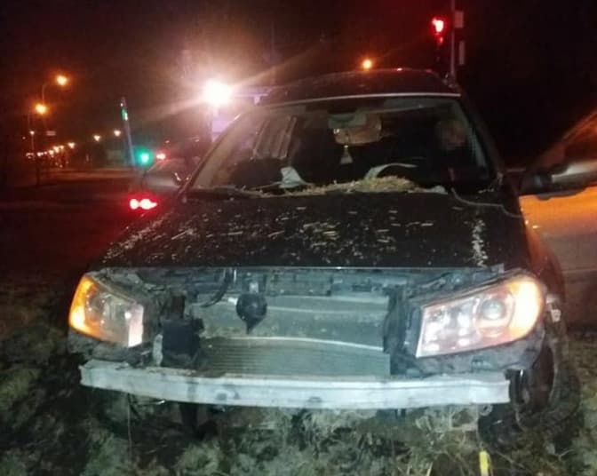 Нетвереза львів'янка з двома дітьми в авто спричинила аварію