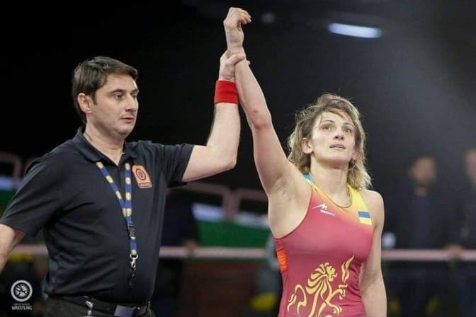 Львівська борчиня Юлія Ткач перемогла росіянку і стала чемпіонкою Європи з вільної боротьби