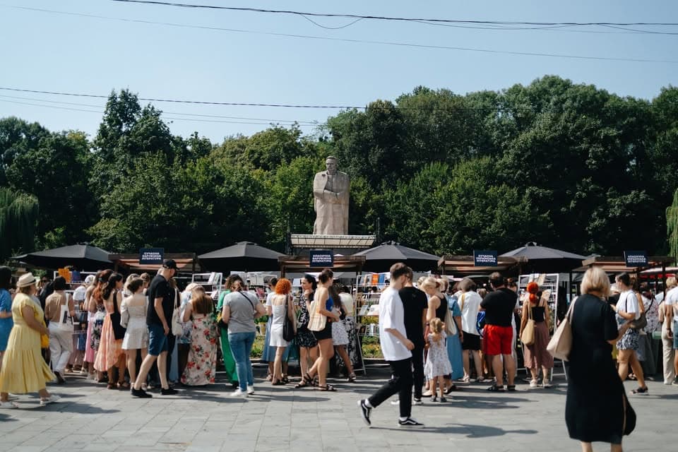 Цього року "Книжкова площа" значно розширила свою географію / фото організаторів заходу.