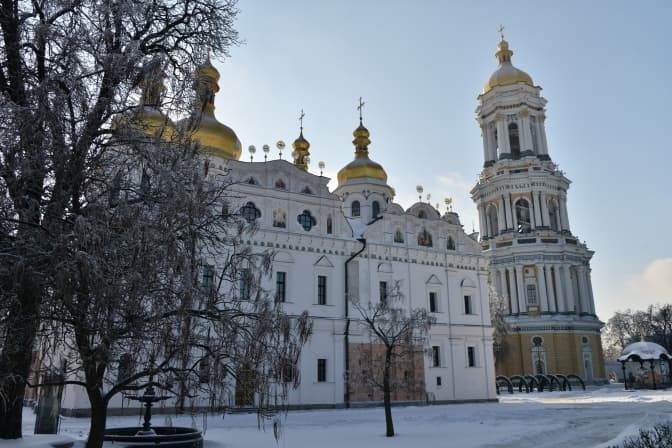 Києво-Печерська лавра тимчасово закрилася для відвідувачів через сильні морози