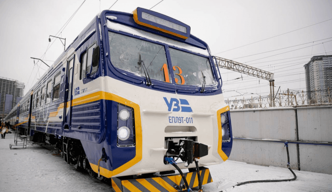 На Київщині запустили ще одну оновлену приміську електричку