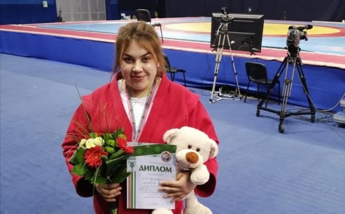 Львів’янка Василина Кириченко стала чемпіонкою України з самбо