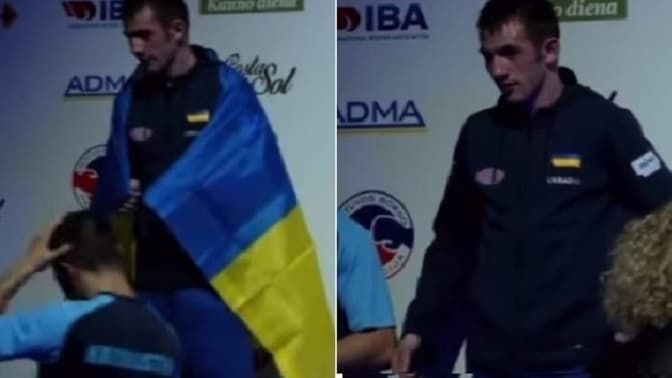У львівського боксера відібрали прапор на міжнародних змаганнях