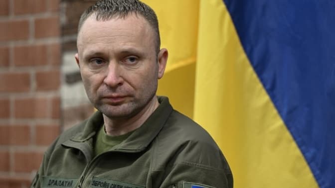 Фото: командувач Сухопутних військ ЗСУ Михайло Драпатий (GettyImagеs)