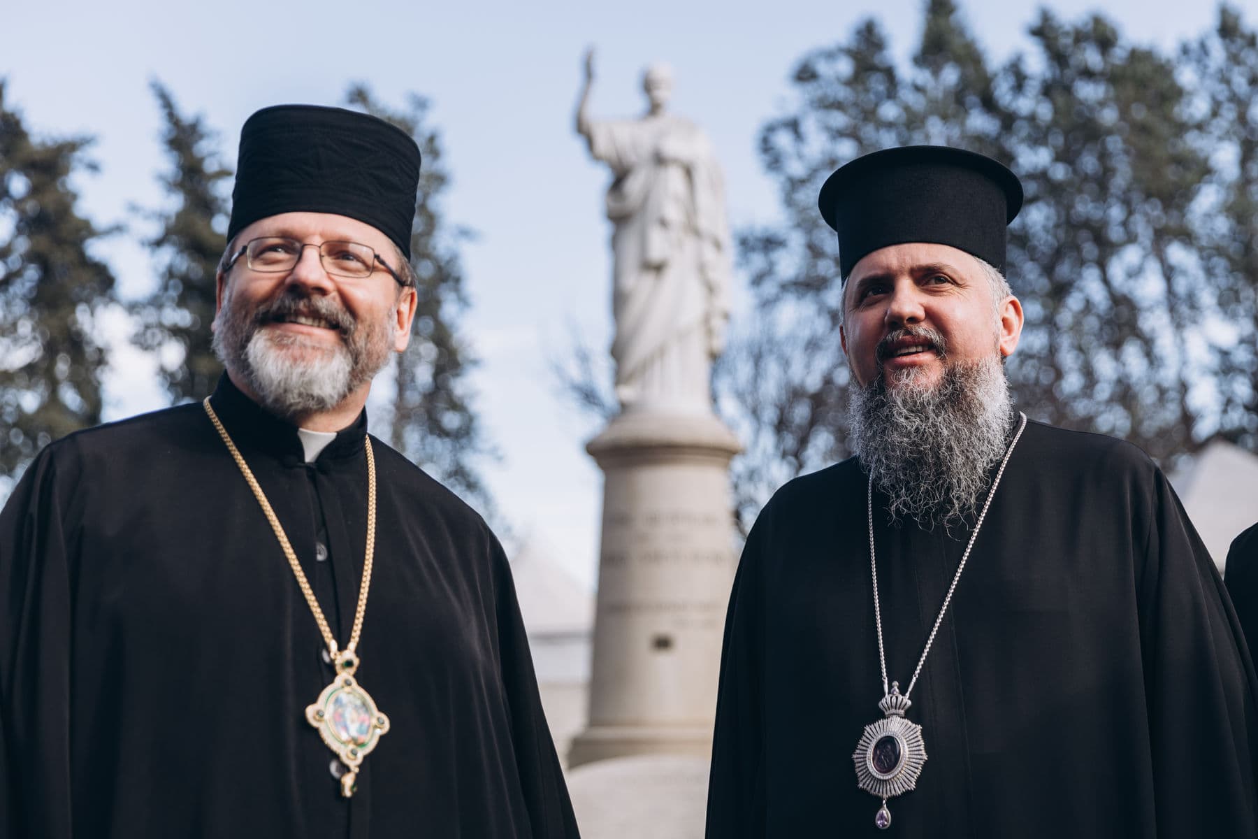 Блаженніший Святослав та Митрополит Епіфаній / Фото з сайту УГКЦ