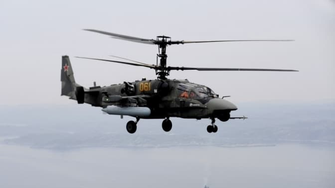Львівський десантник знищив російський вертоліт Ка-52
