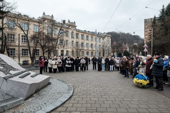 У Львові вшанували пам'ять вбитих українців у Павлокомі, Верхраті, Сагрині та Завадці Морахівській