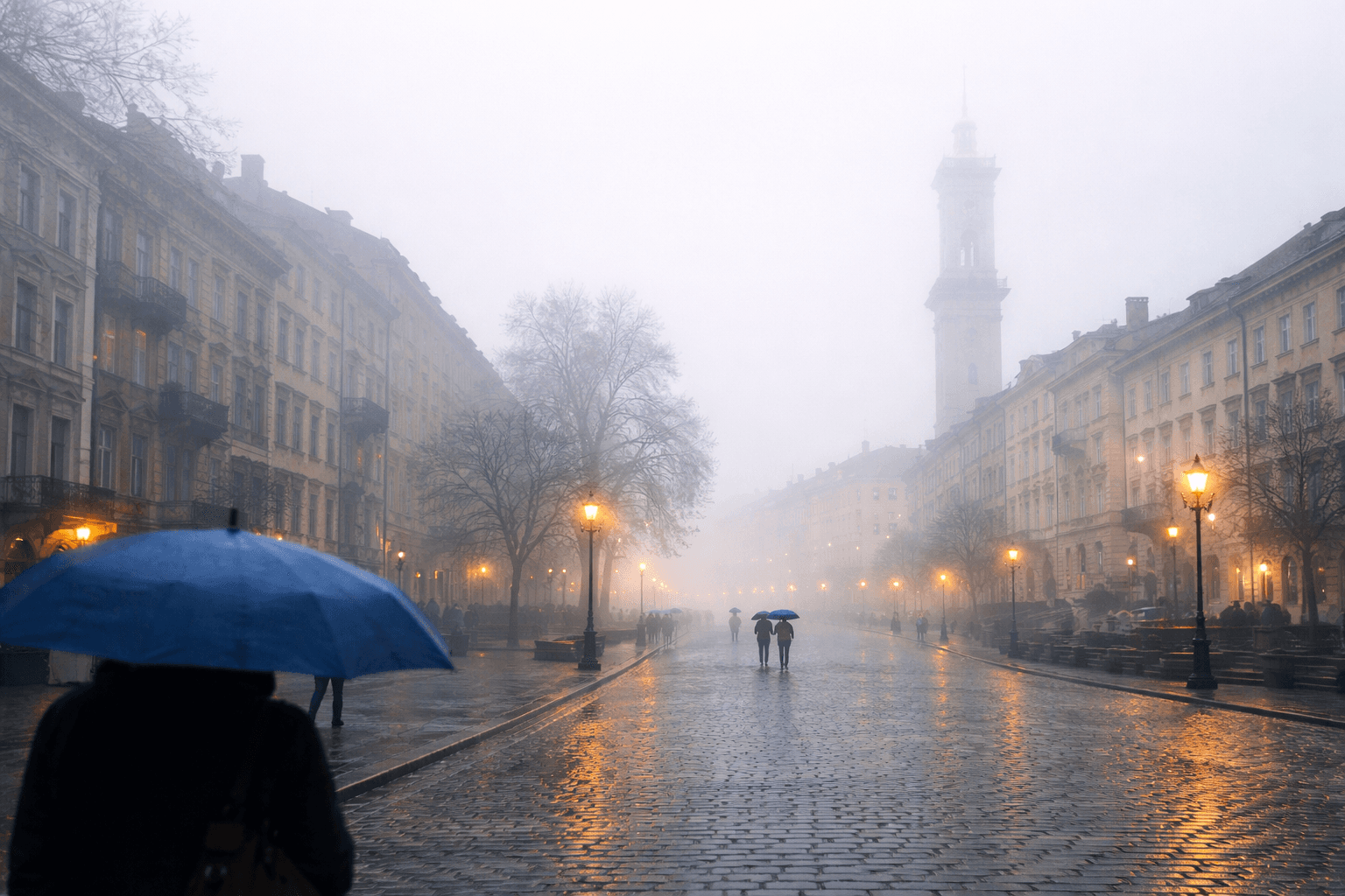 У Львові та області прогнозують дощі і туман / фото ілюстративне створене ШІ