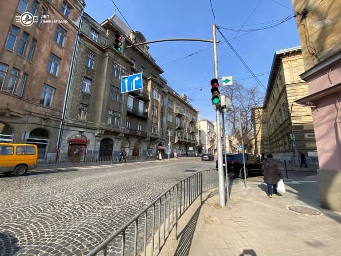 У центрі Львова тимчасово вимкнуть світлофори на двох перехрестях
