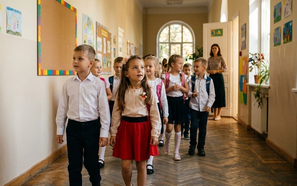 Львівщина стала лідером в Україні за кількістю першокласників у 2026 році. Деталі