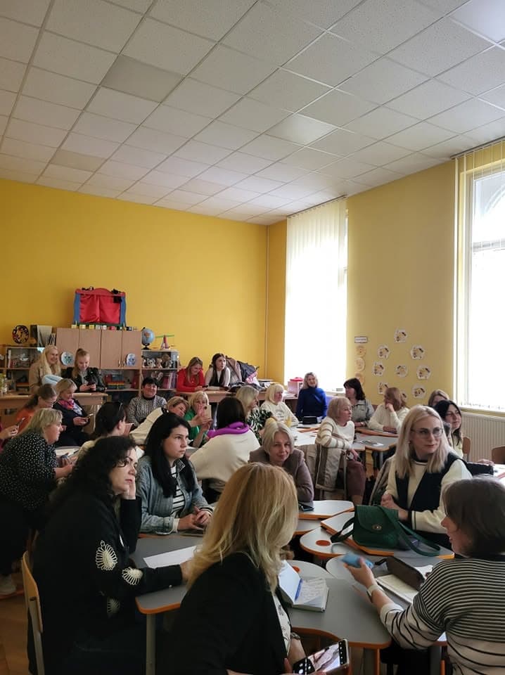 Навчання для вчителів / фото: ГО "Дамо дітям рухатись"