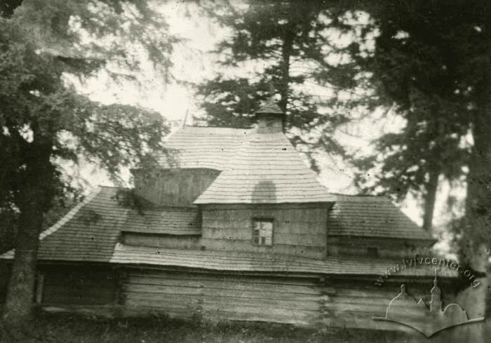 Церква Св. Трійці на Сихові, фото до 1932 р.