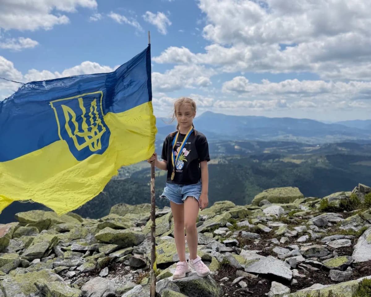 9-річна киянка підкорила всі двотисячники Карпат і встановила рекорд України