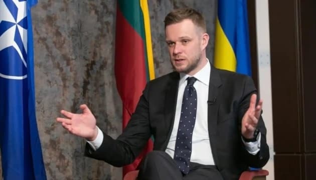 Ґабріелюс Ландсберґіс. Фото: Укрінформ