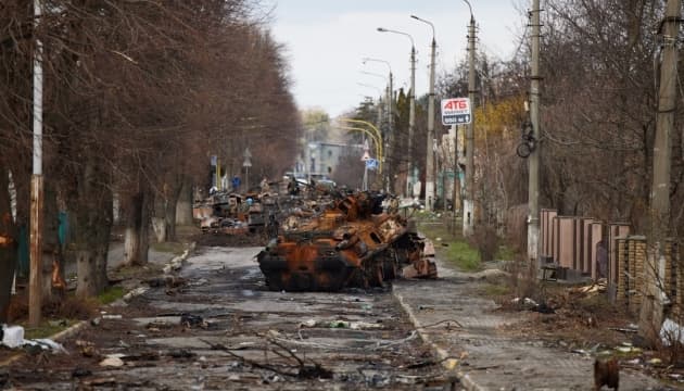 Вул. Вокзальна у Бучі. Фото з відкритих джерел