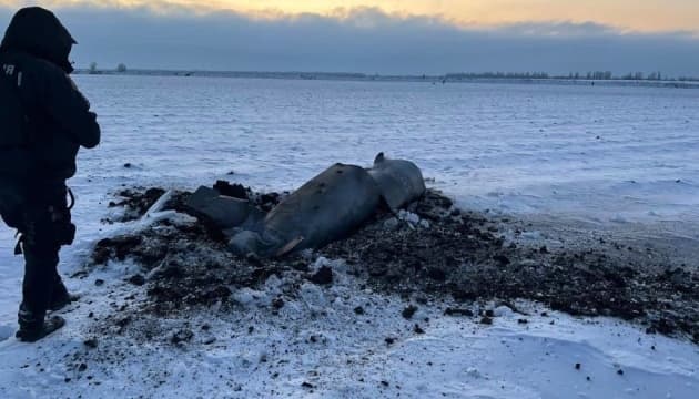 На Київщині виявили сім місць, де впали збиті ракети 5 грудня