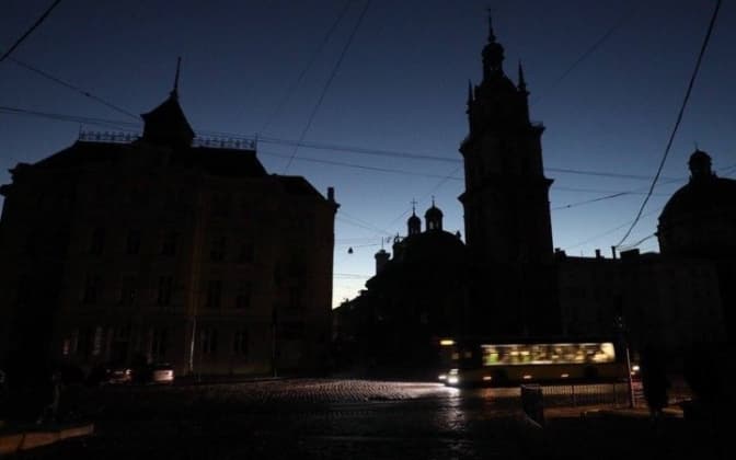 Львів без світла. 10 жовтня 2022 року. Фото ілюстративне: Роман Балук