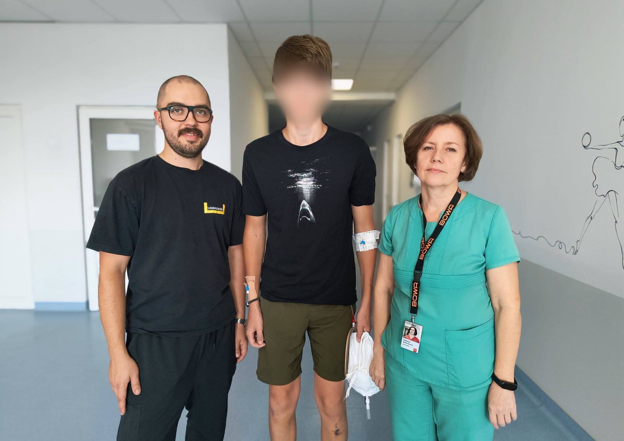Медики Лікарні Святого Миколая екстрено прооперували хлопця, аби врятувати йому життя після екстремального катання / фото зі сторінки лікарні.