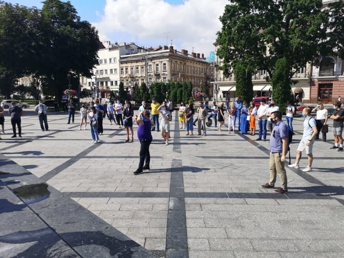 У Львові мітингували проти нового очільника МОН Сергія Шкарлета
