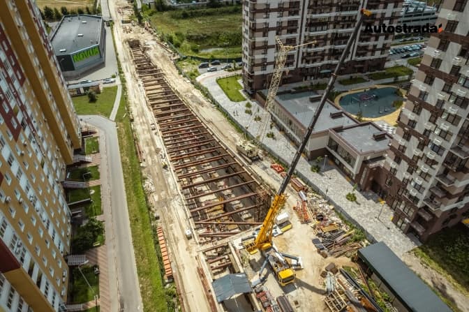 На будівництві метро на Виноградарі спорудили вже 300 метрів двоярусних тунелів