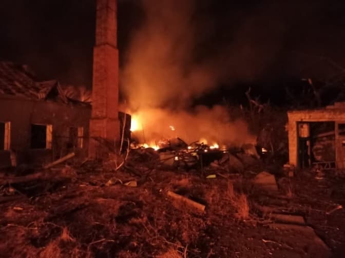 Біля Рівного російські війська пошкодили телевежу, а на Житомирщині завдали ракетного удару
