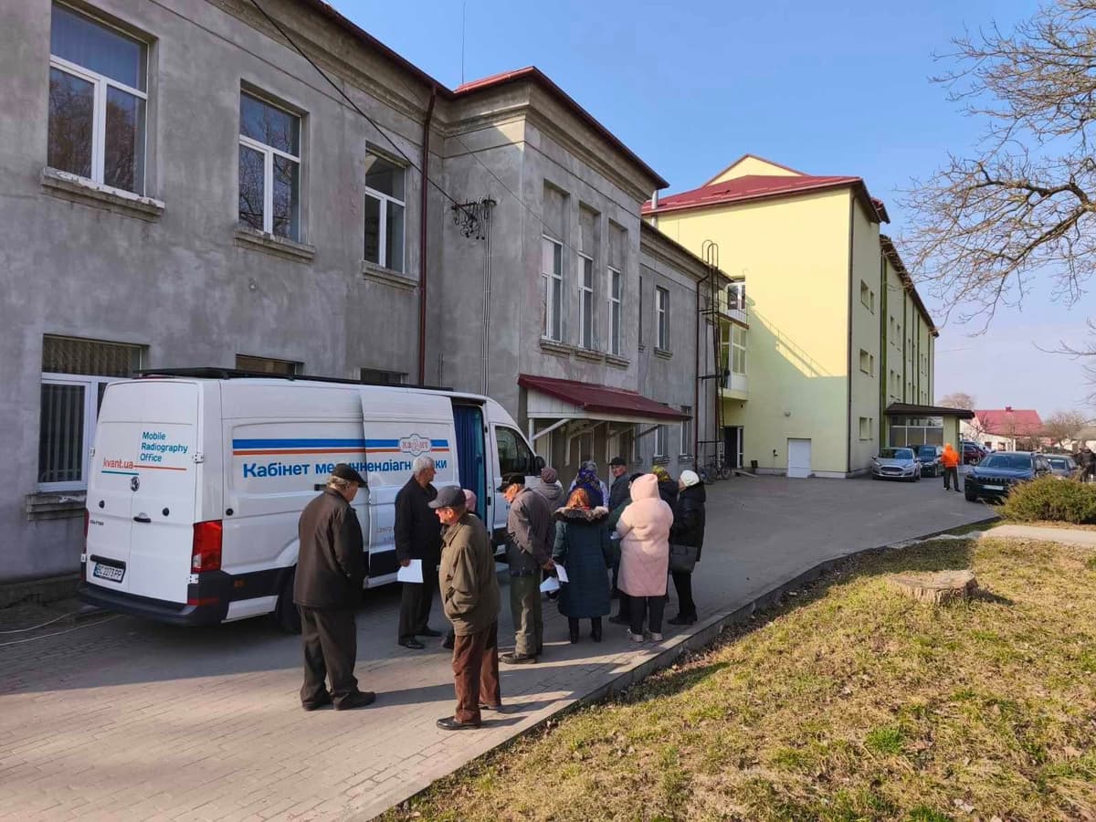Цього тижня у громадах Львівщини працюватиме рентгенмобіль