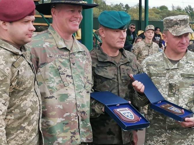 На Львівщині завершилися міжнародні військові навчання Rapid Trident. Фото