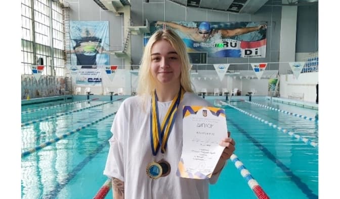 Студентка «Львівської політехніки» стала чемпіонкою Універсіади України з плавання