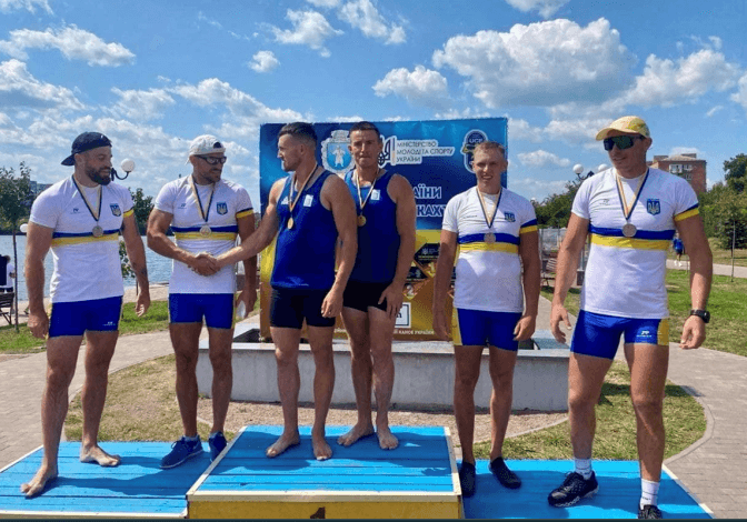 Веслувальники зі Львівщини стали призерами Чемпіонату України