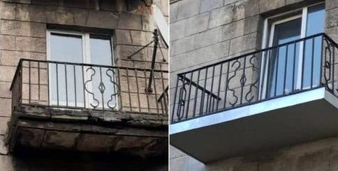 У Львові відремонтували ще 9 балконів за Програмою співфінансування