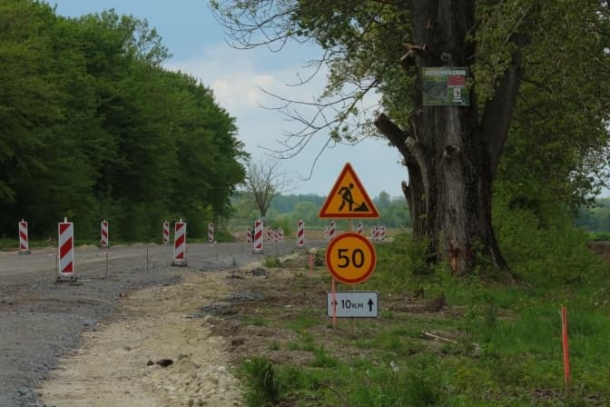 На Львівщині розпочали ремонт прикордонної дороги Нижанковичі – Стрий