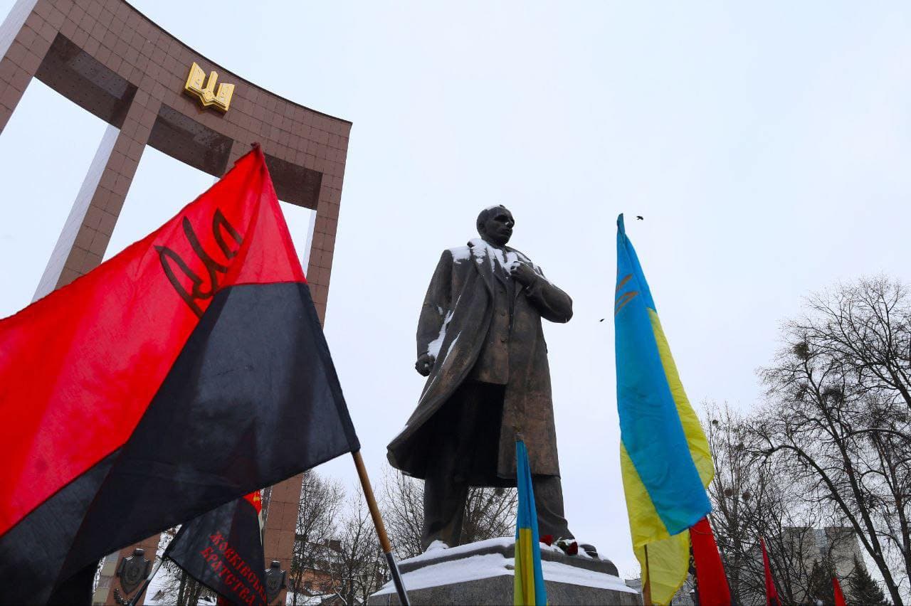 Пам'ятник Степану Бандері у Львові / Фото зі сторінки Максима Козицького