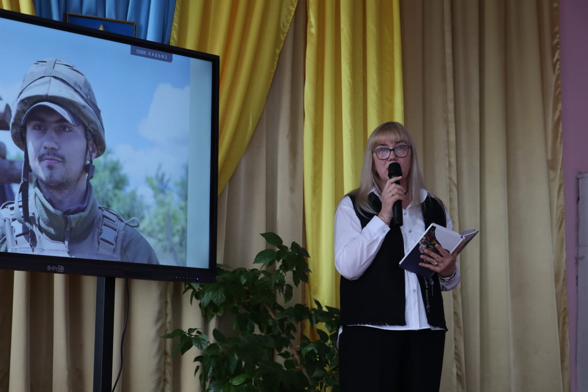 Музей у Жидачеві створили за ініціативи матері Героя – Валентини Матвіїв / фото Львівської обласної ради.