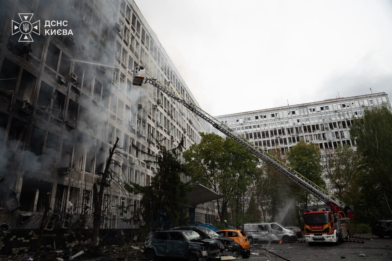 Атака на Київ, 23 вересня 2026. Фото: ДСНС