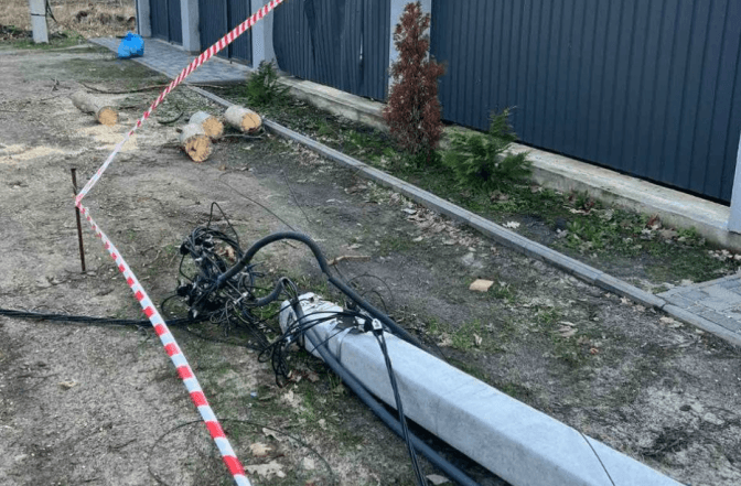 На Київщині частково відновили електропостачання