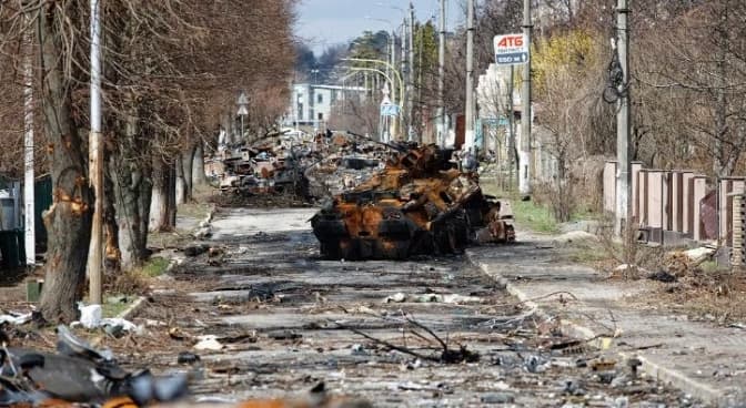 У лютому 2022 року з Білорусі в Київську область вдерлися 70 тисяч росіян