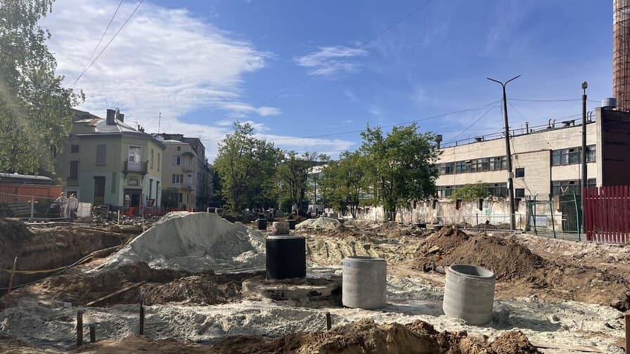 Реконструкція Залізничної у Львові/Фото: ЛМР