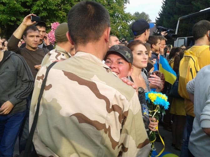 Вранці до Львова повернуться ще 150 військових з АТО