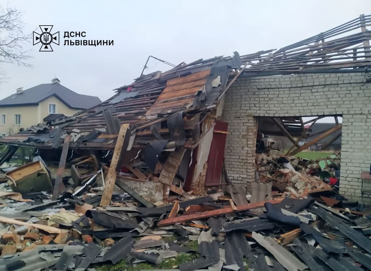 На Львівщині стався вибух газу