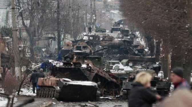 Міноборони України назвало загальні бойові втрати противника за 8 днів війни