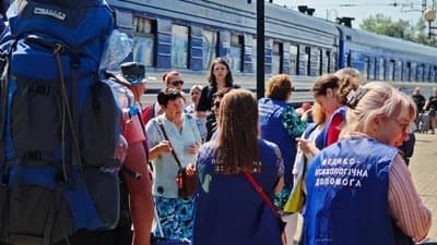 За березень на Львівщину евакуювали понад сто людей із прифронтових областей