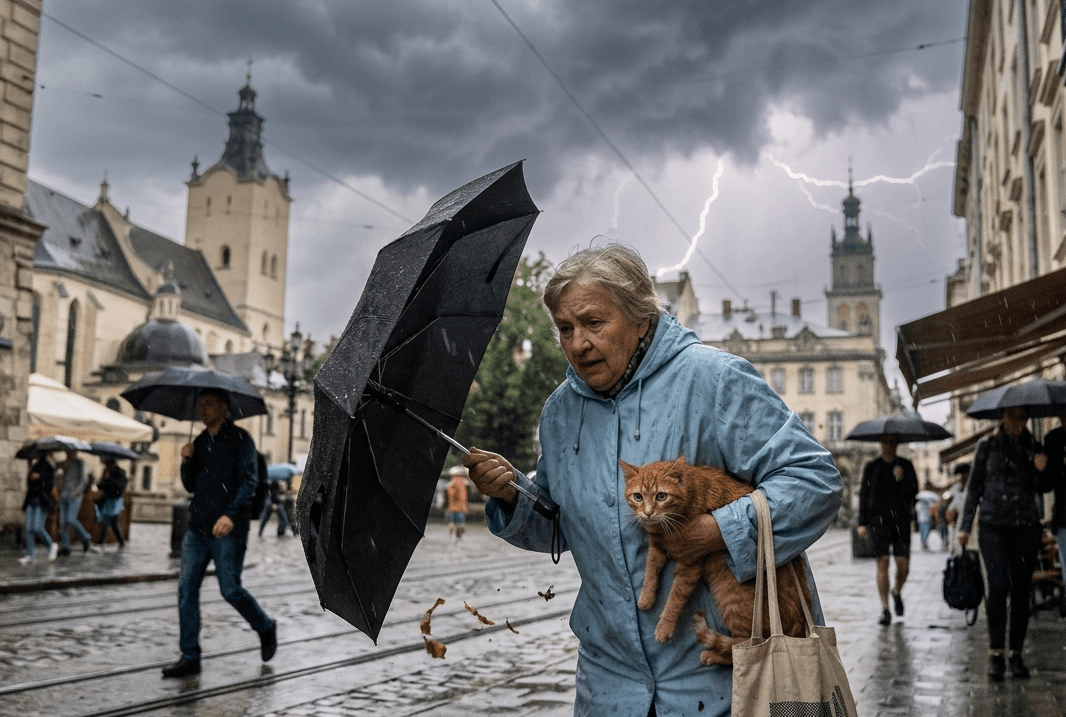У Львові прогнозують дощі / фото ілюстративне