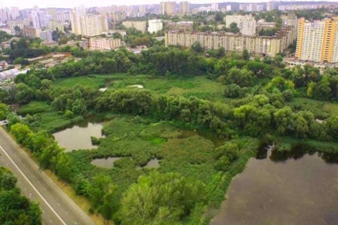 Кияни просять створити на Совських ставках парк для реабілітації ветеранів
