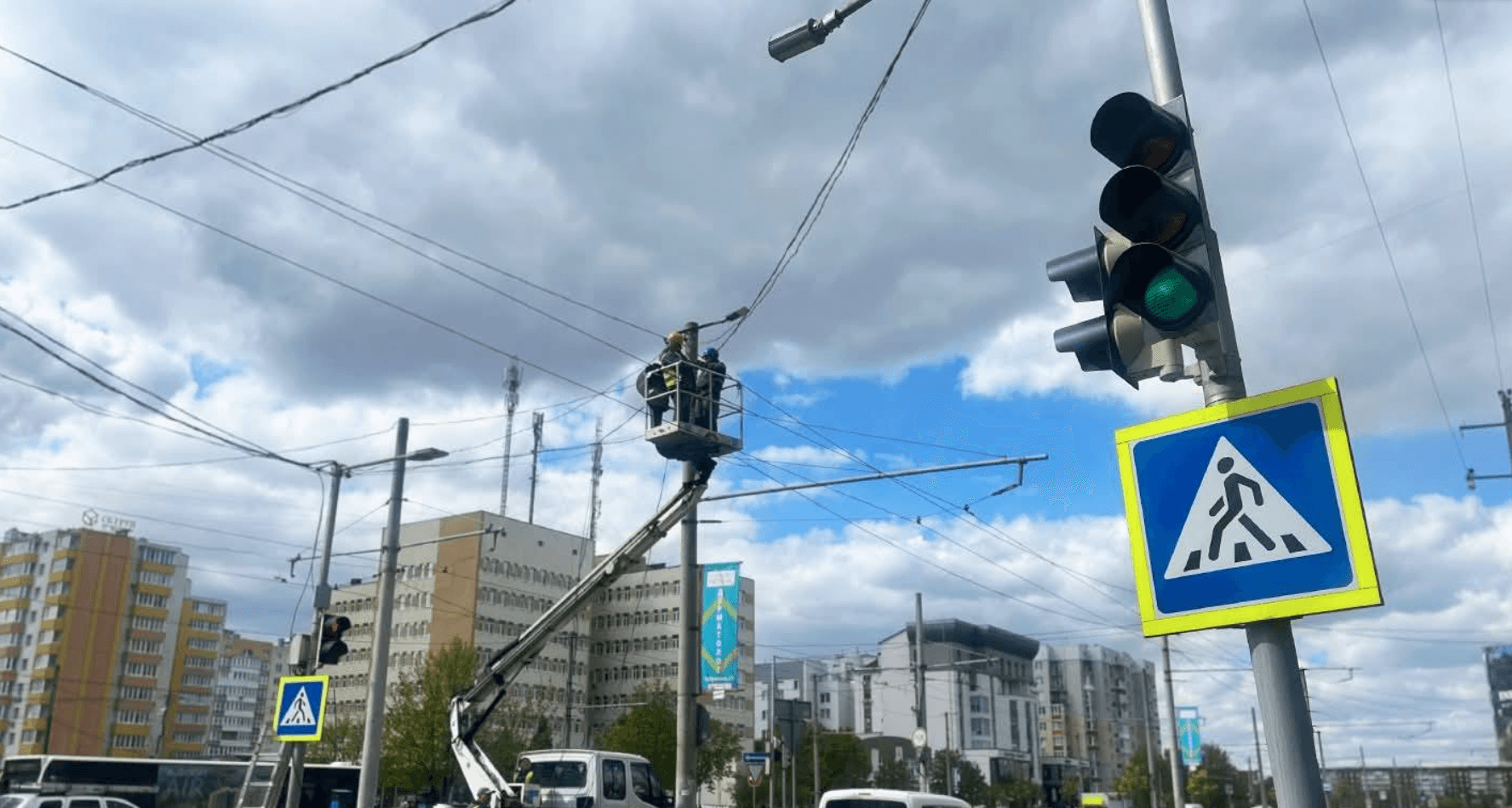 Світлофори на Сихові / Фото: Львівавтодор