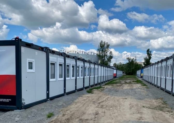 Львів'яни долучились до відновлення благоустрою для тимчасового містечка в Гостомелі