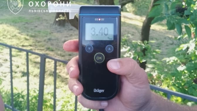 У Львові зупинили водійку з перевищеним рівнем алкоголю у 17 разів